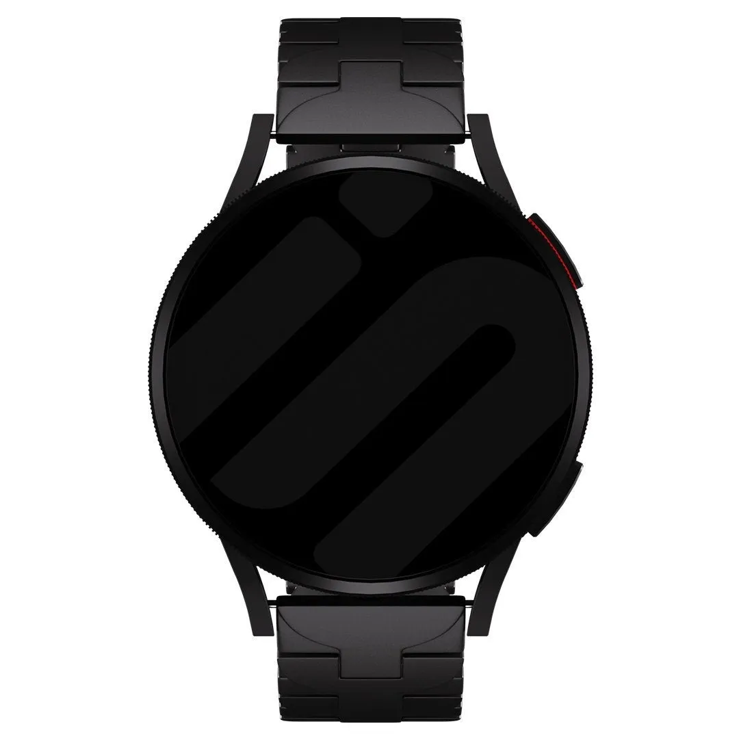 Final Few Huawei Watch 5 - 46mm Butterfly Titanium Strap (Black)  Stylish & Comfortable