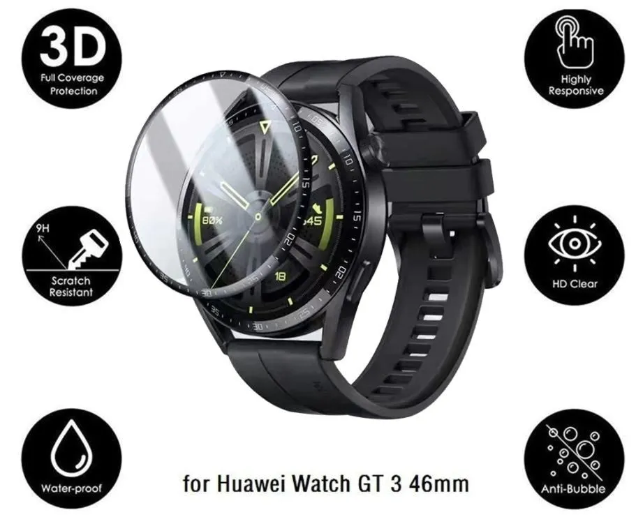 Final Few Huawei Watch GT 3 46mm screen protector  Last Chance!