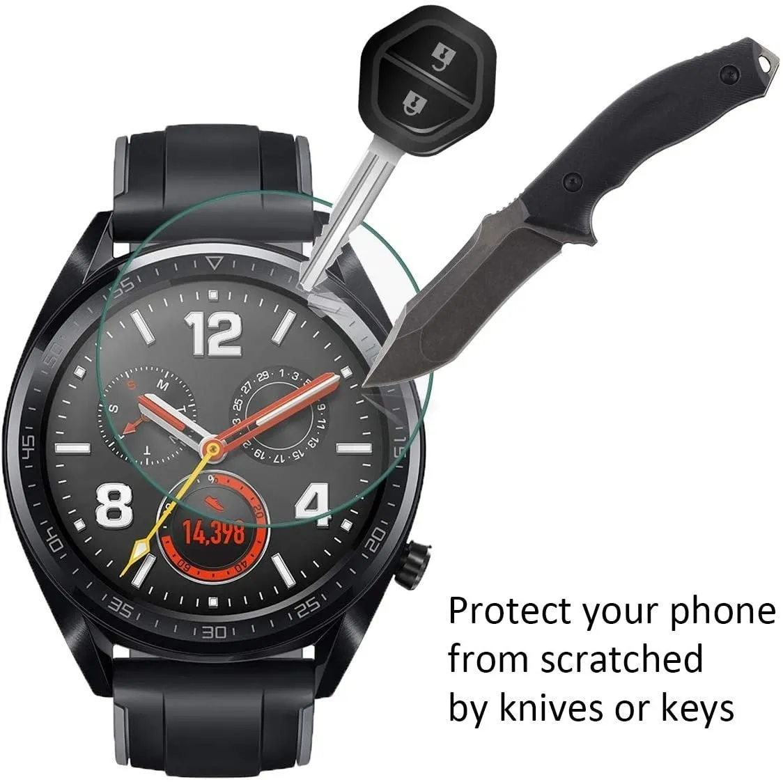 Final Few Huawei Watch GT Screen Protector (Tempered Glass)  Going Fast!