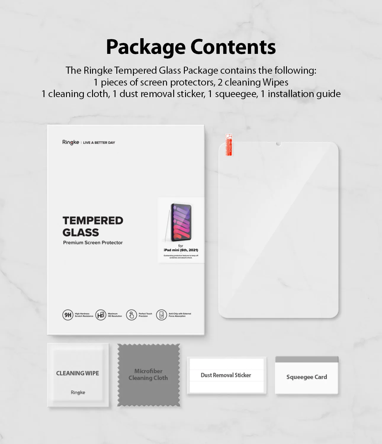 Final Few iPad mini A17 Pro / 6th Screen Protector | Tempered Glass  Limited Stock!