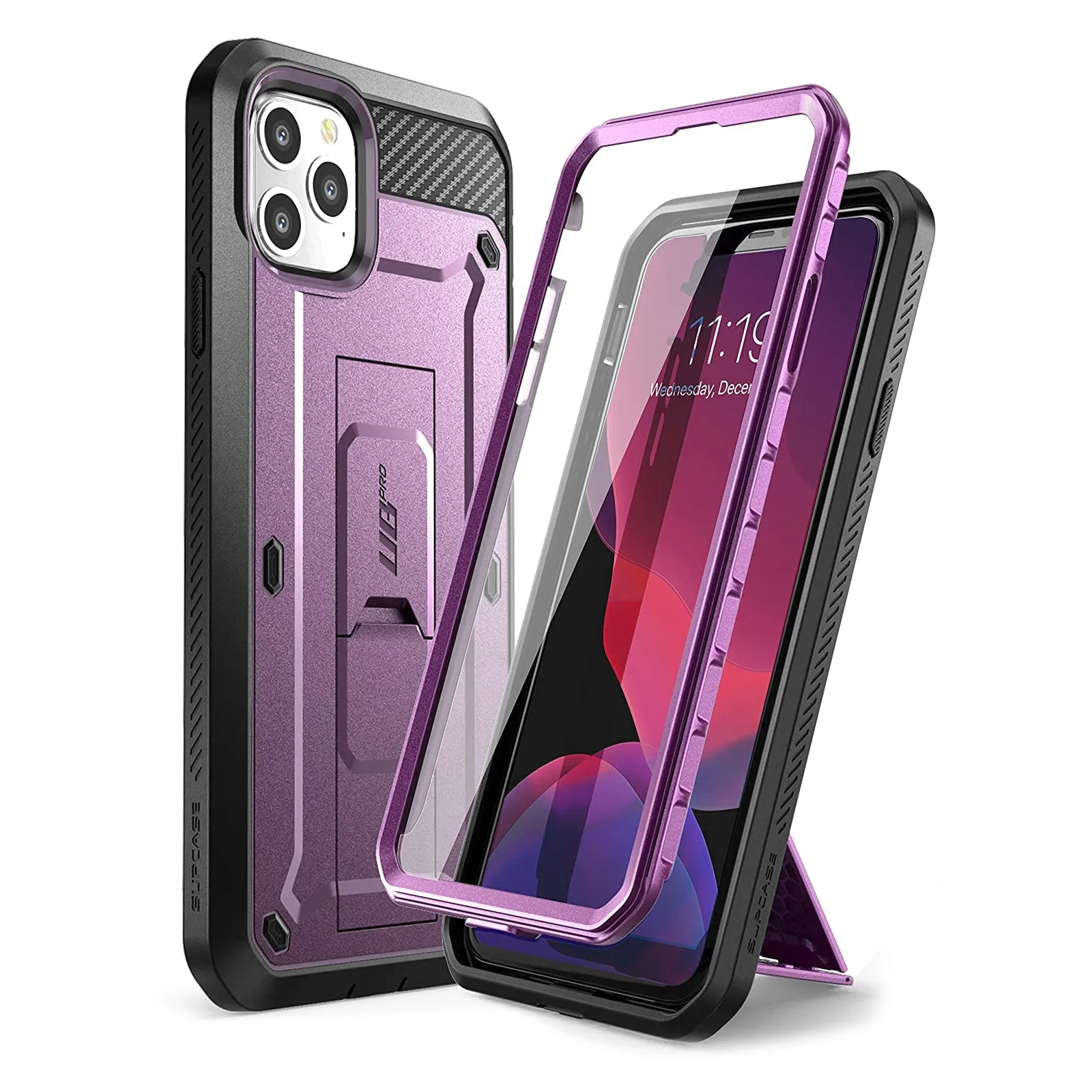 Final Few iPhone 11 Pro Max 6.5 inch Unicorn Beetle Pro Rugged Case-Metallic Purple  Stylish & Comfortable