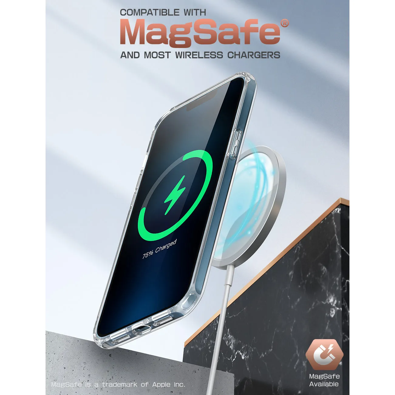 Final Few iPhone 13 Pro Max 6.7 inch Unicorn Beetle Style Slim Clear Case-Clear  Going Fast!