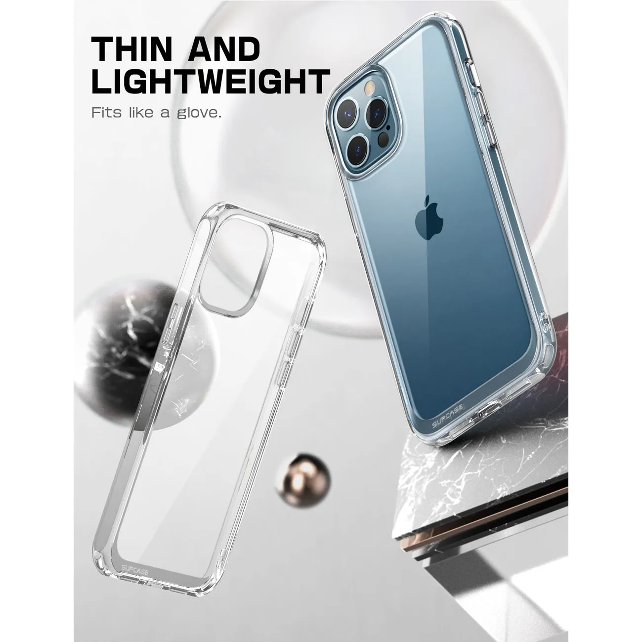 Final Few iPhone 13 Pro Max 6.7 inch Unicorn Beetle Style Slim Clear Case-Clear  Going Fast!