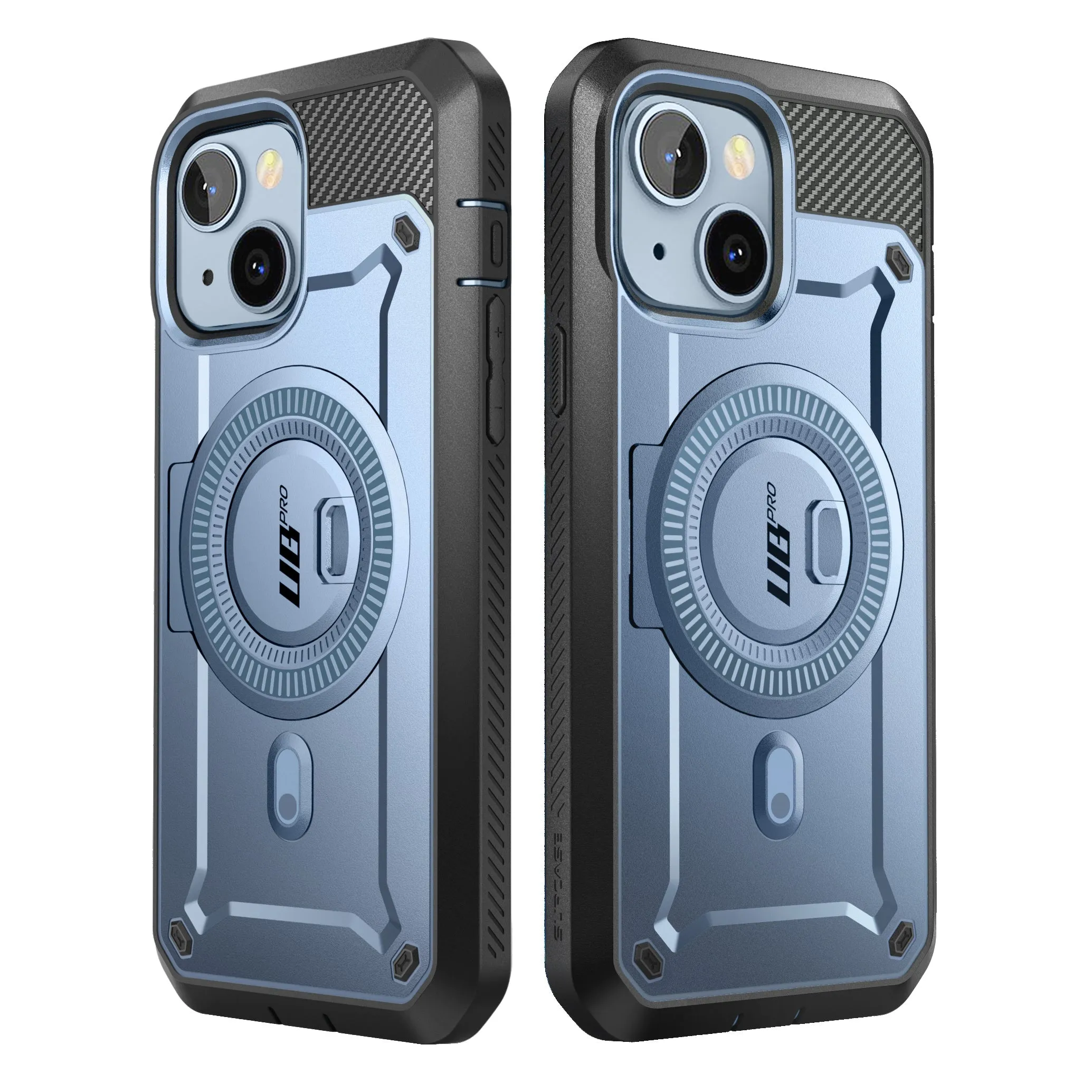 Final Few iPhone 14 Plus 6.7 inch Unicorn Beetle PRO MAG Rugged MagSafe Case-Metallic Blue  Going Fast!