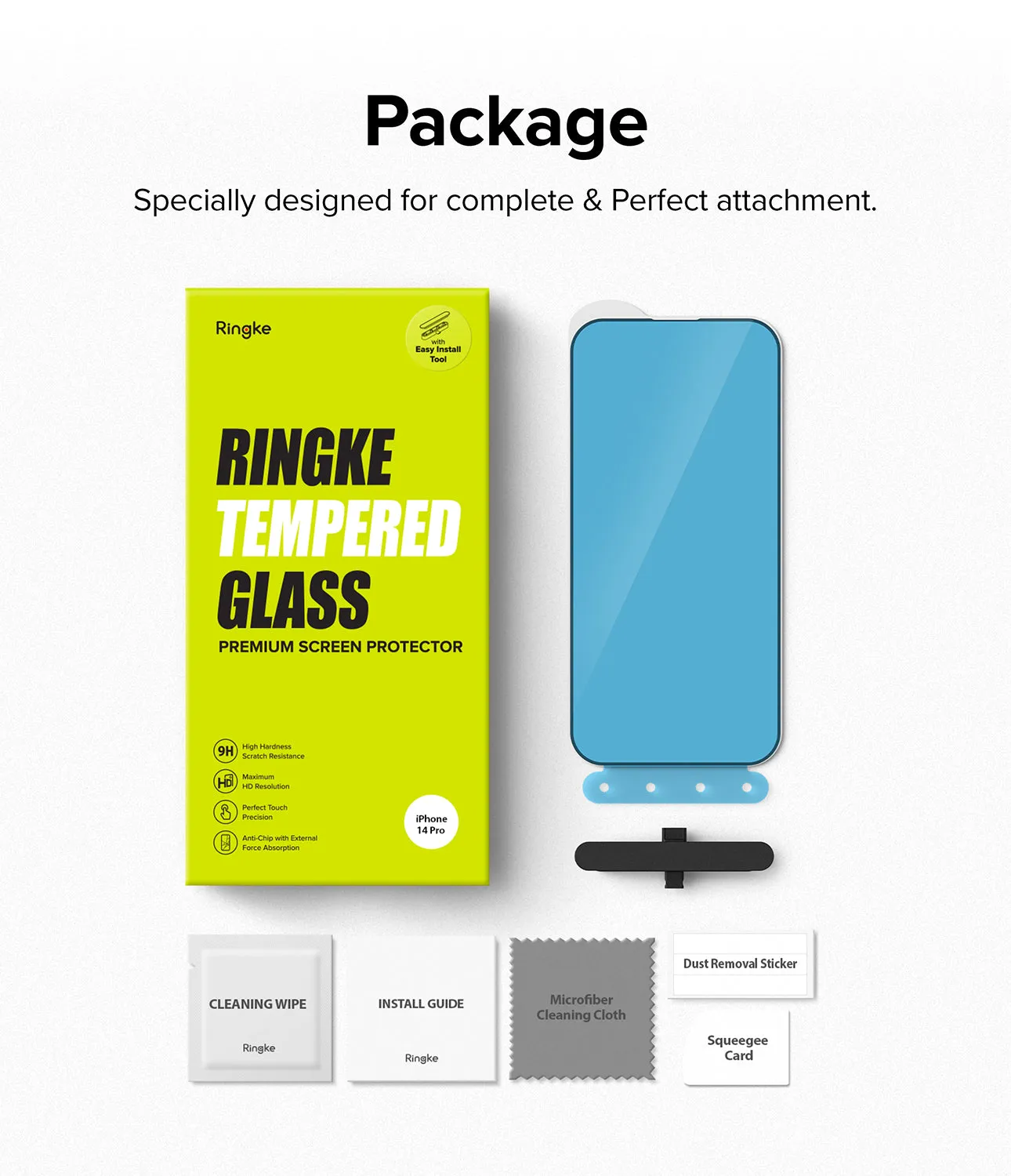 Final Few iPhone 14 Pro Screen Protector | Full Cover Glass  Stylish & Comfortable