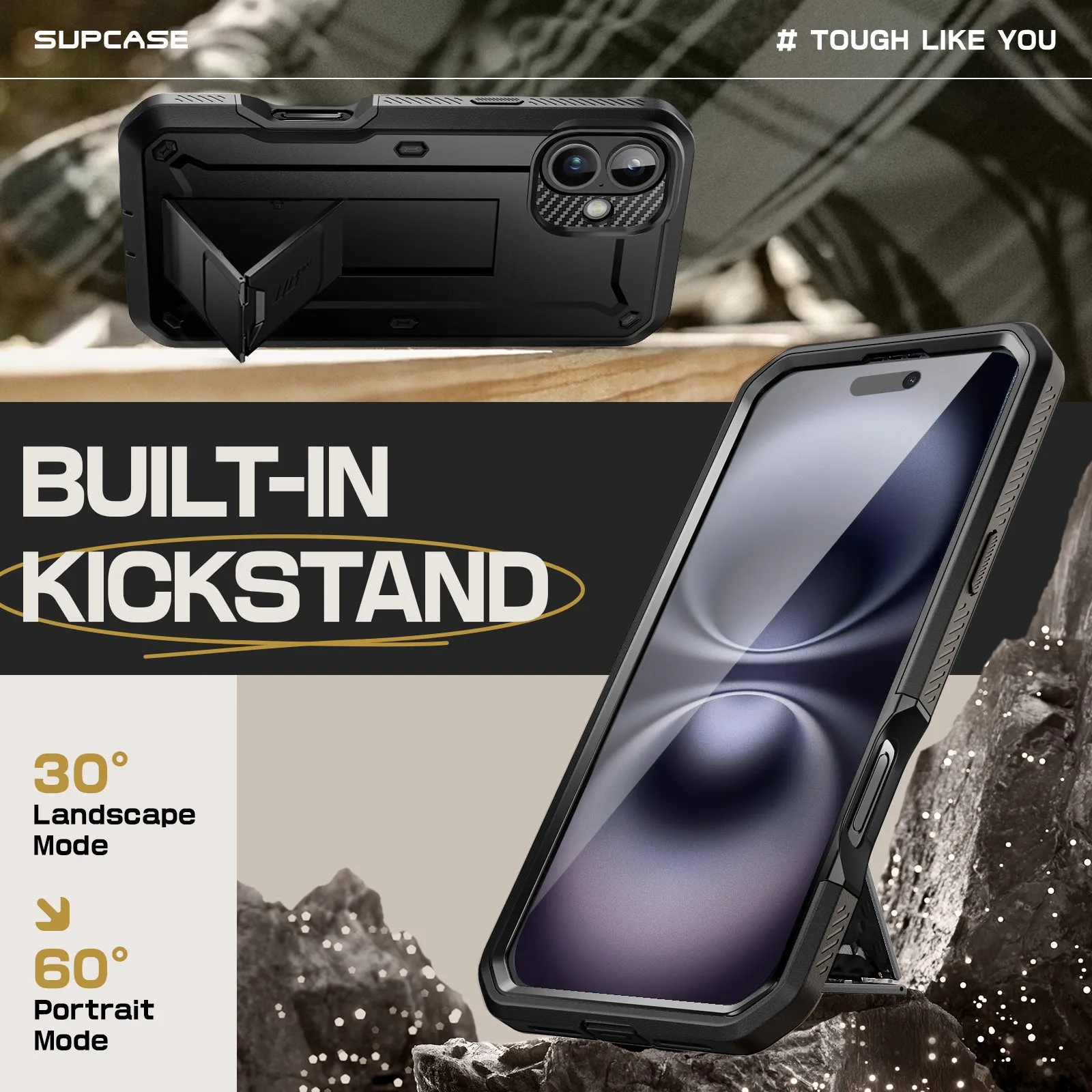 Final Few iPhone 16 Plus 6.7 inch Unicorn Beetle PRO Rugged Case-Black  Dont Miss Out!