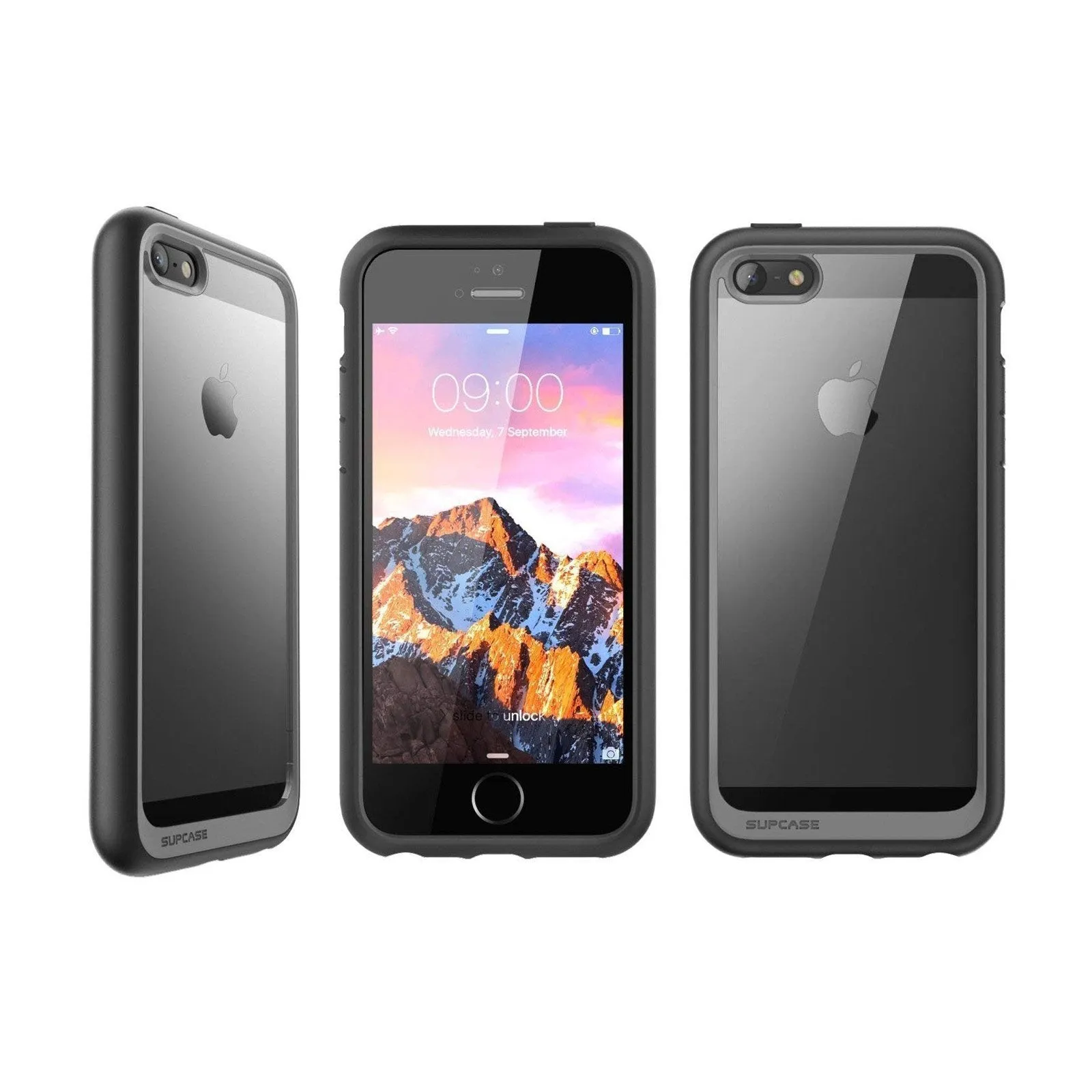 Final Few iPhone 5 Unicorn Beetle STYLE Slim Clear Case-Black  Today Only!
