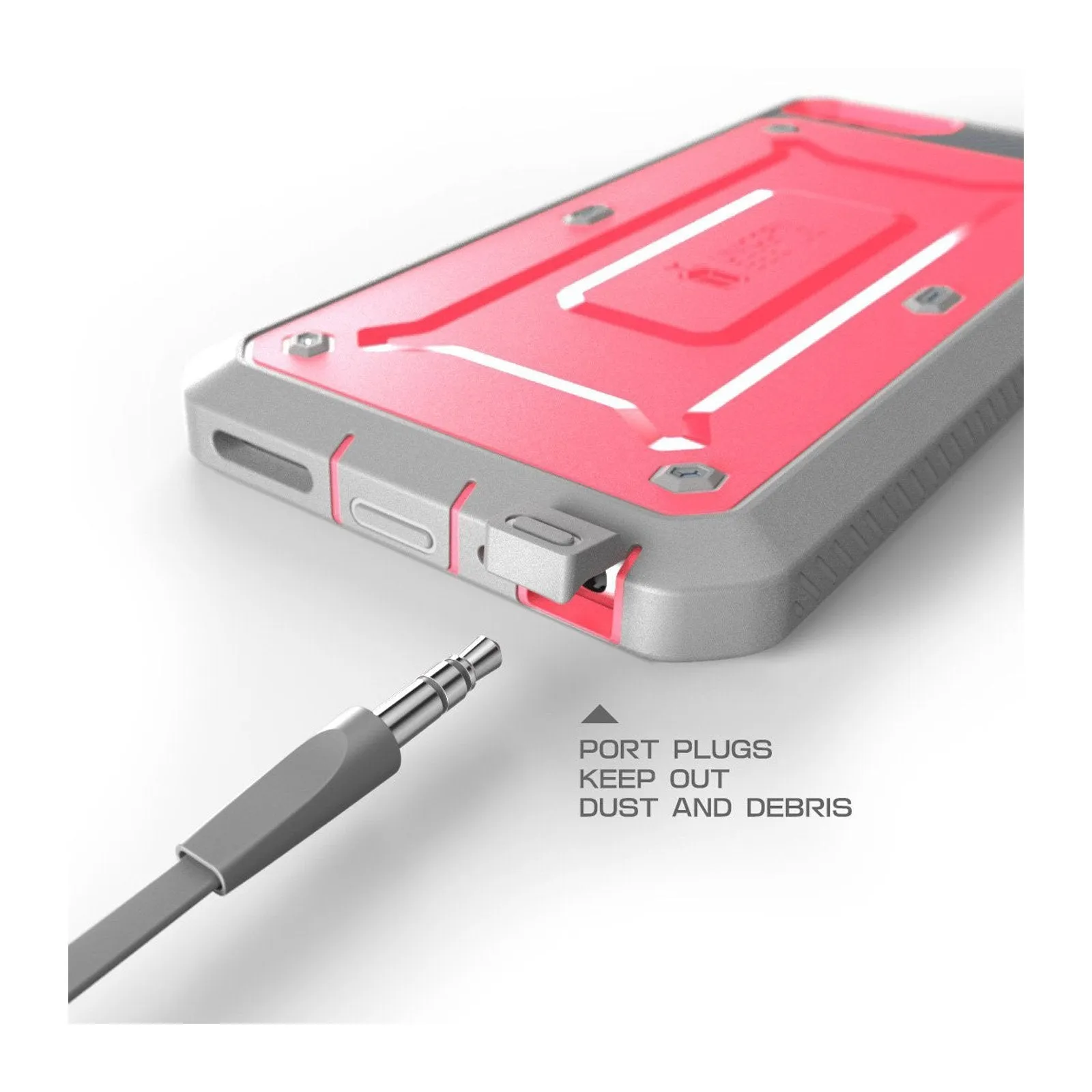 Final Few iPhone 6 / 6S Unicorn Beetle Pro Full Body Rugged Holster Case with Screen Protector-Pink  Almost Sold Out!