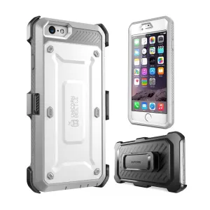 Final Few iPhone 6 / 6S Unicorn Beetle Pro Full Body Rugged Holster Case with Screen Protector-White  Limited Stock!