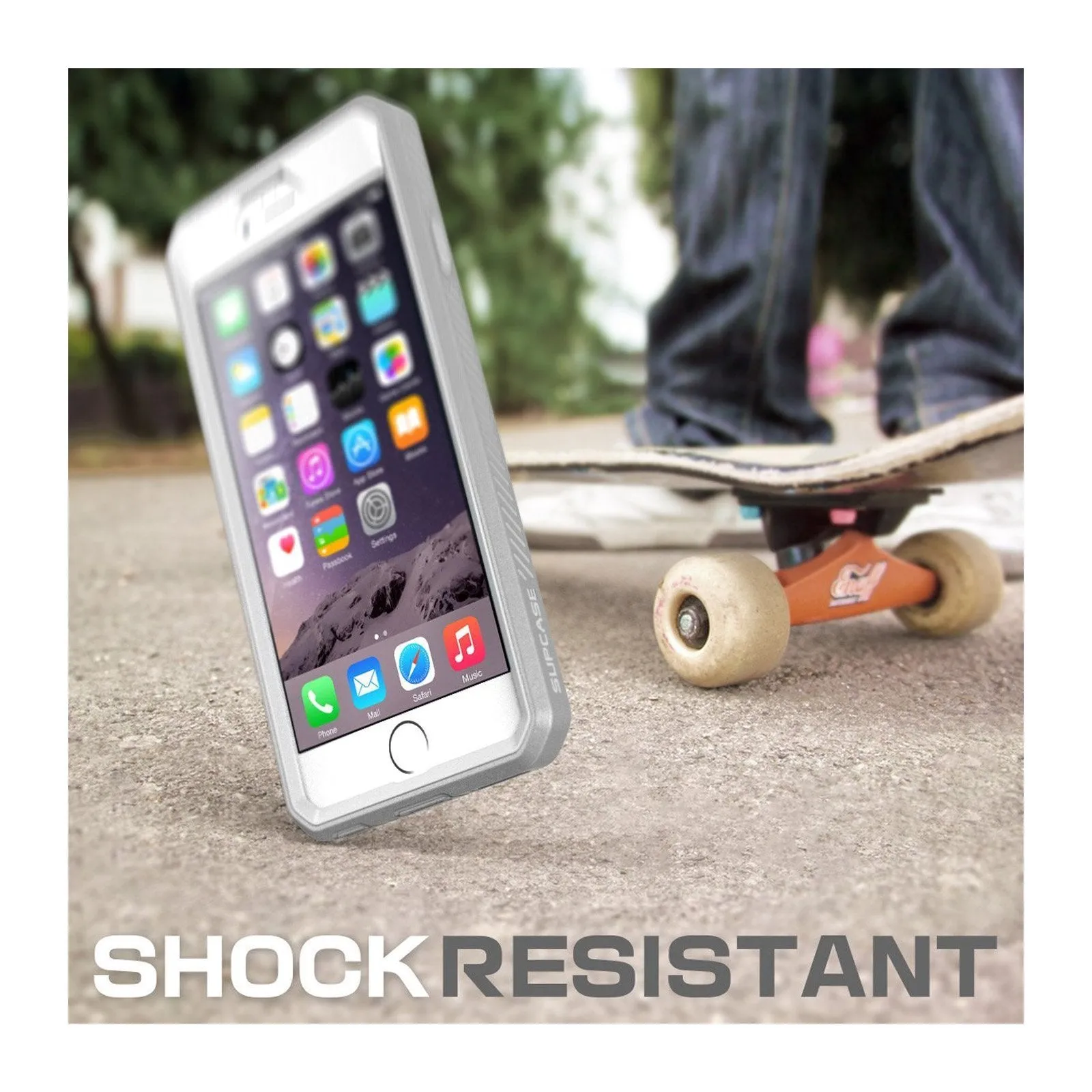 Final Few iPhone 6 / 6S Unicorn Beetle Pro Full Body Rugged Holster Case with Screen Protector-White  Limited Stock!