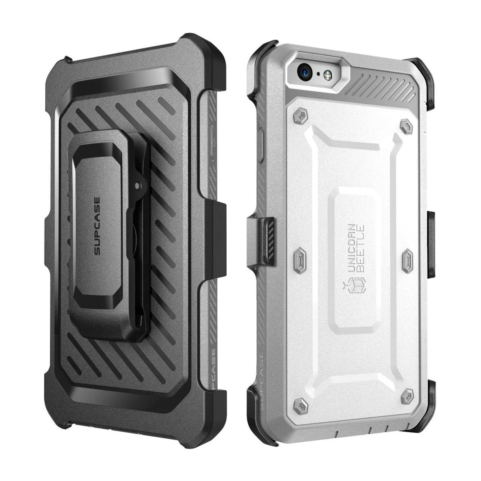 Final Few iPhone 6 / 6S Unicorn Beetle Pro Full Body Rugged Holster Case with Screen Protector-White  Limited Stock!
