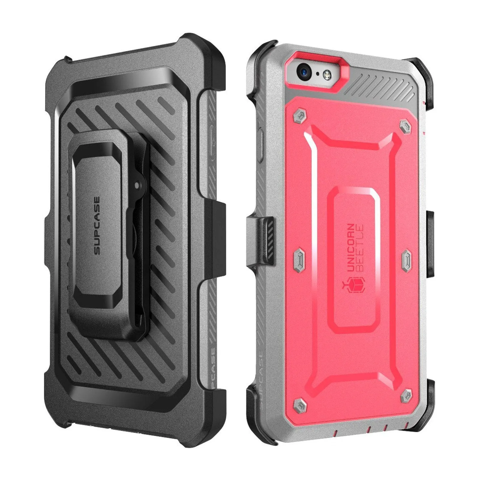 Final Few iPhone 6 Plus / 6S Plus Unicorn Beetle Pro Full Body Rugged Holster Case with Screen Protector-Pink  Stylish & Comfortable