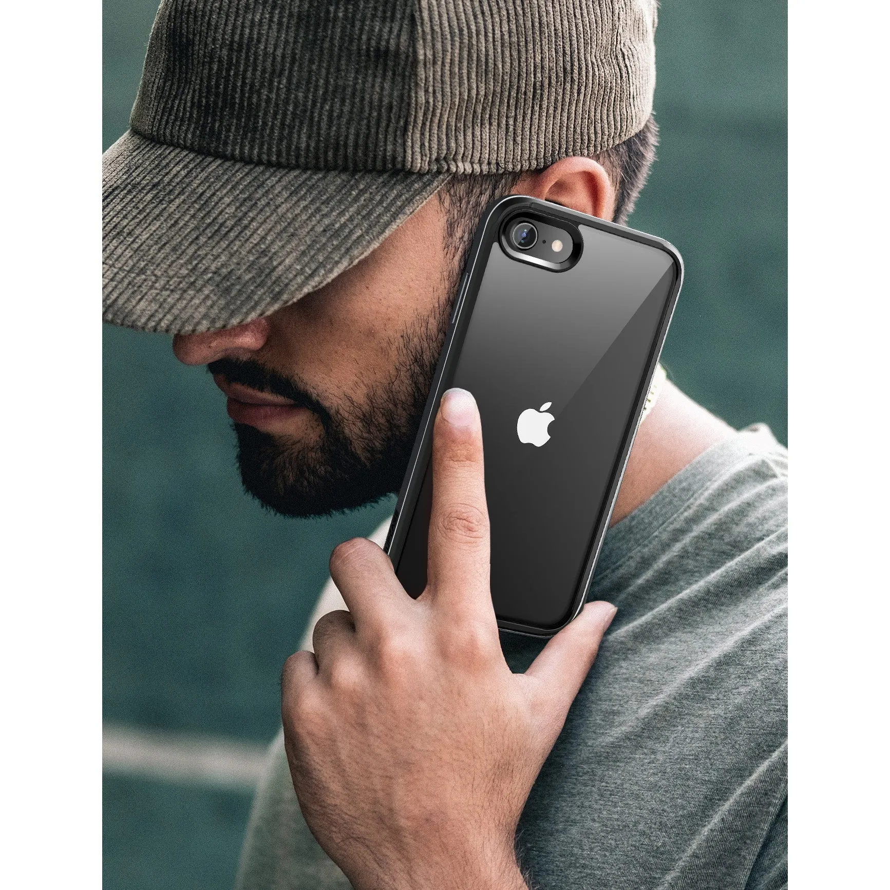 Final Few iPhone SE Unicorn Beetle EDGE with Screen Protector Clear Case-Black  Today Only!