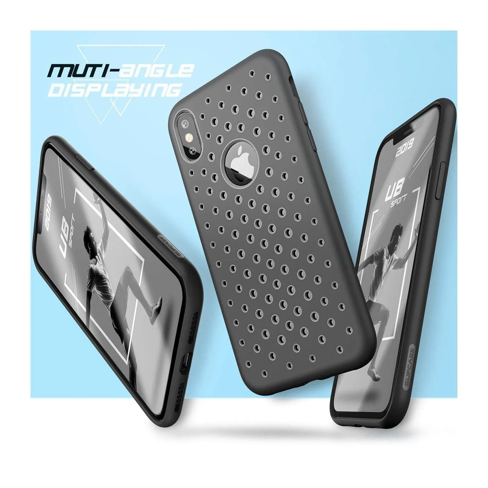 Final Few iPhone X / XS Unicorn Beetle Sport Athletic Case-Black  Stylish & Comfortable