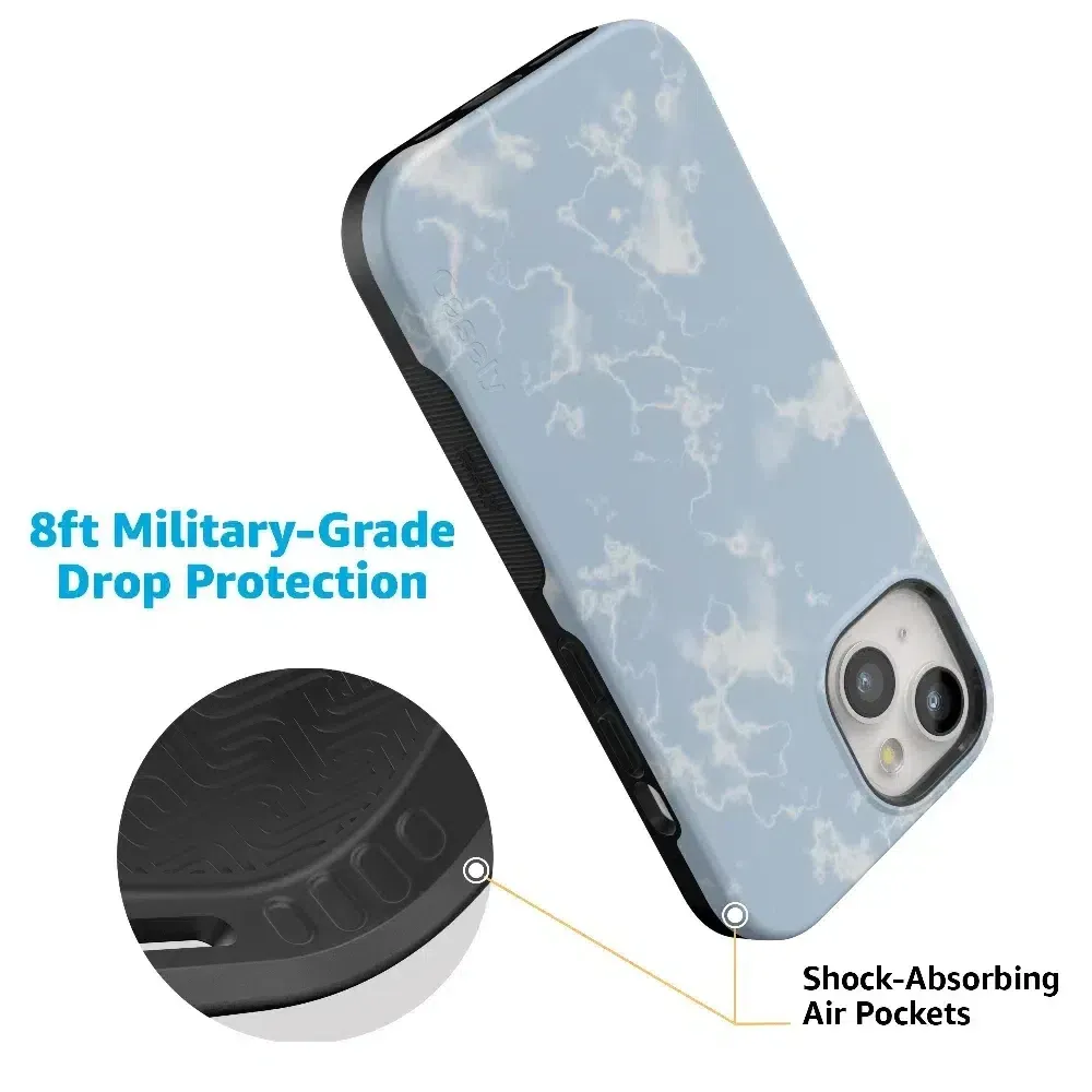 Final Few Light Blue Skies | Marble Clouds Case  Almost Sold Out!