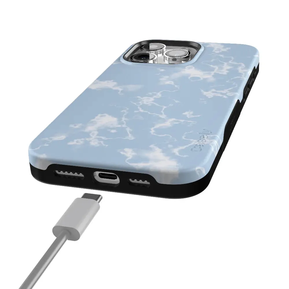 Final Few Light Blue Skies | Marble Clouds Case  Almost Sold Out!