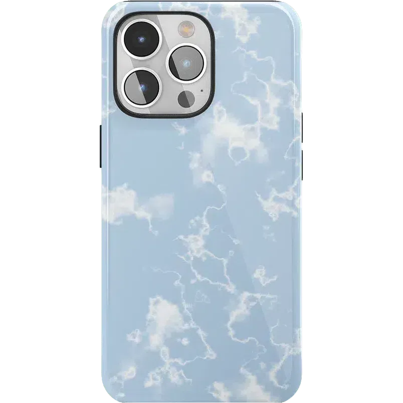 Final Few Light Blue Skies | Marble Clouds Case  Almost Sold Out!
