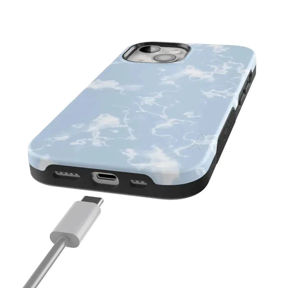 Final Few Light Blue Skies | Marble Clouds Case  Almost Sold Out!