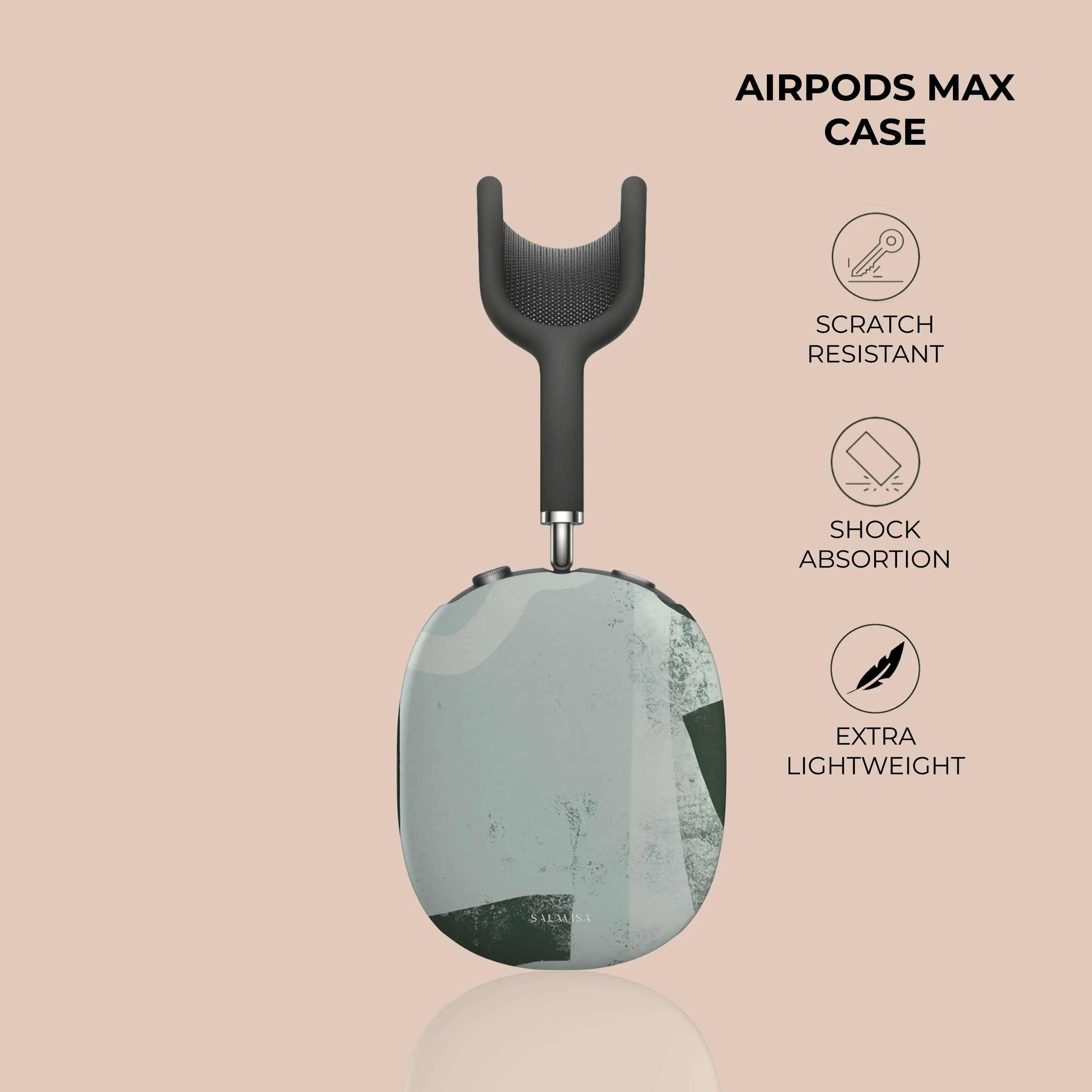 Final Few Marine Green Organic AirPods Max Case  Stylish & Comfortable