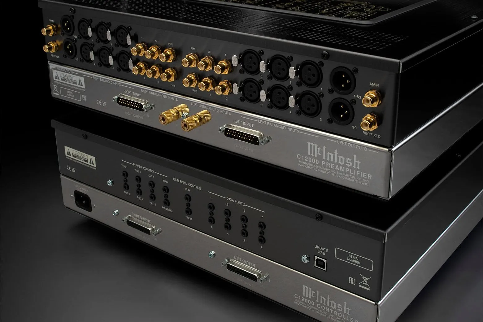 Final Few McIntosh C12000 - 2-Channel Solid State and Vacuum Tube Preamplifier  Limited Release!