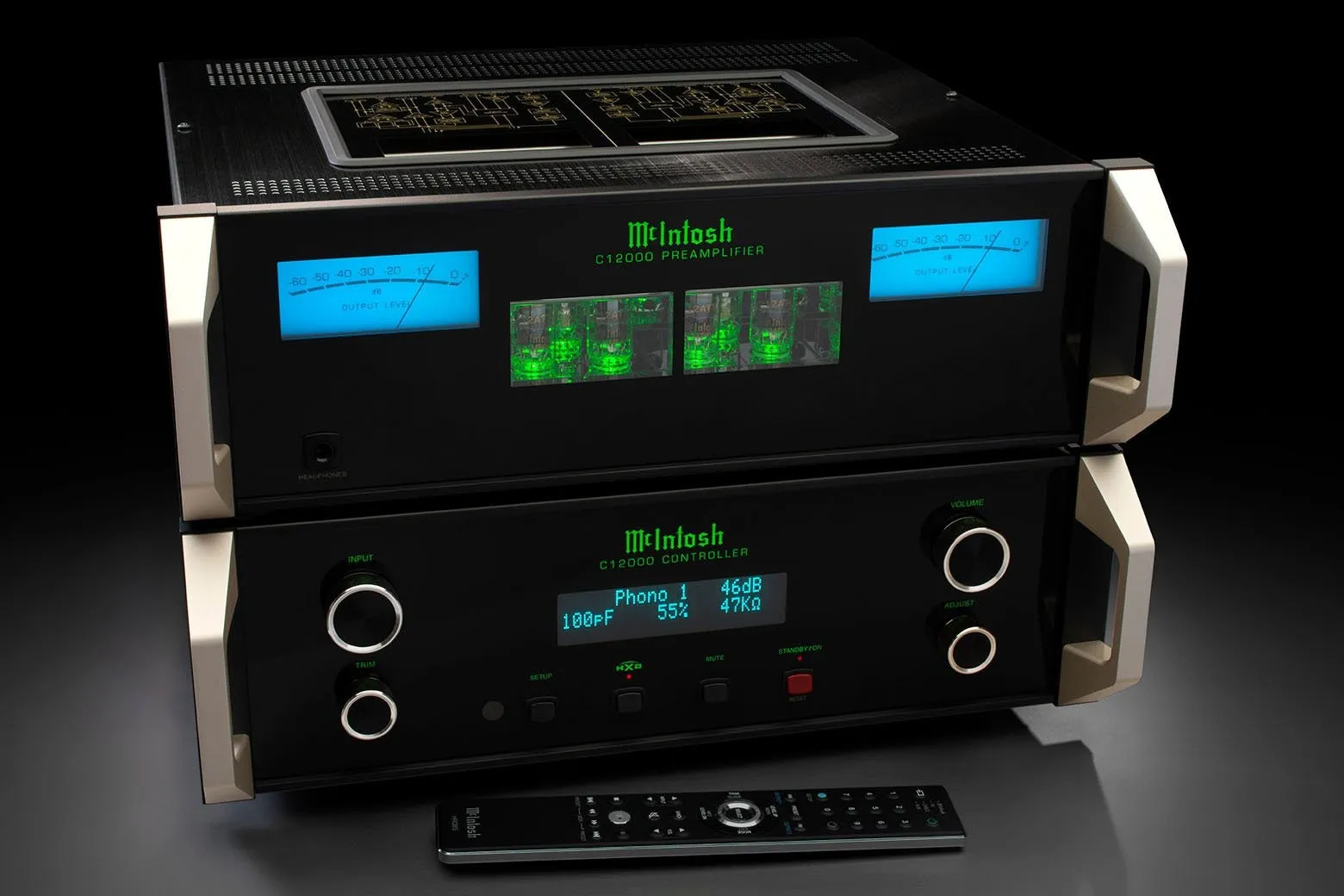 Final Few McIntosh C12000 - 2-Channel Solid State and Vacuum Tube Preamplifier  Limited Release!