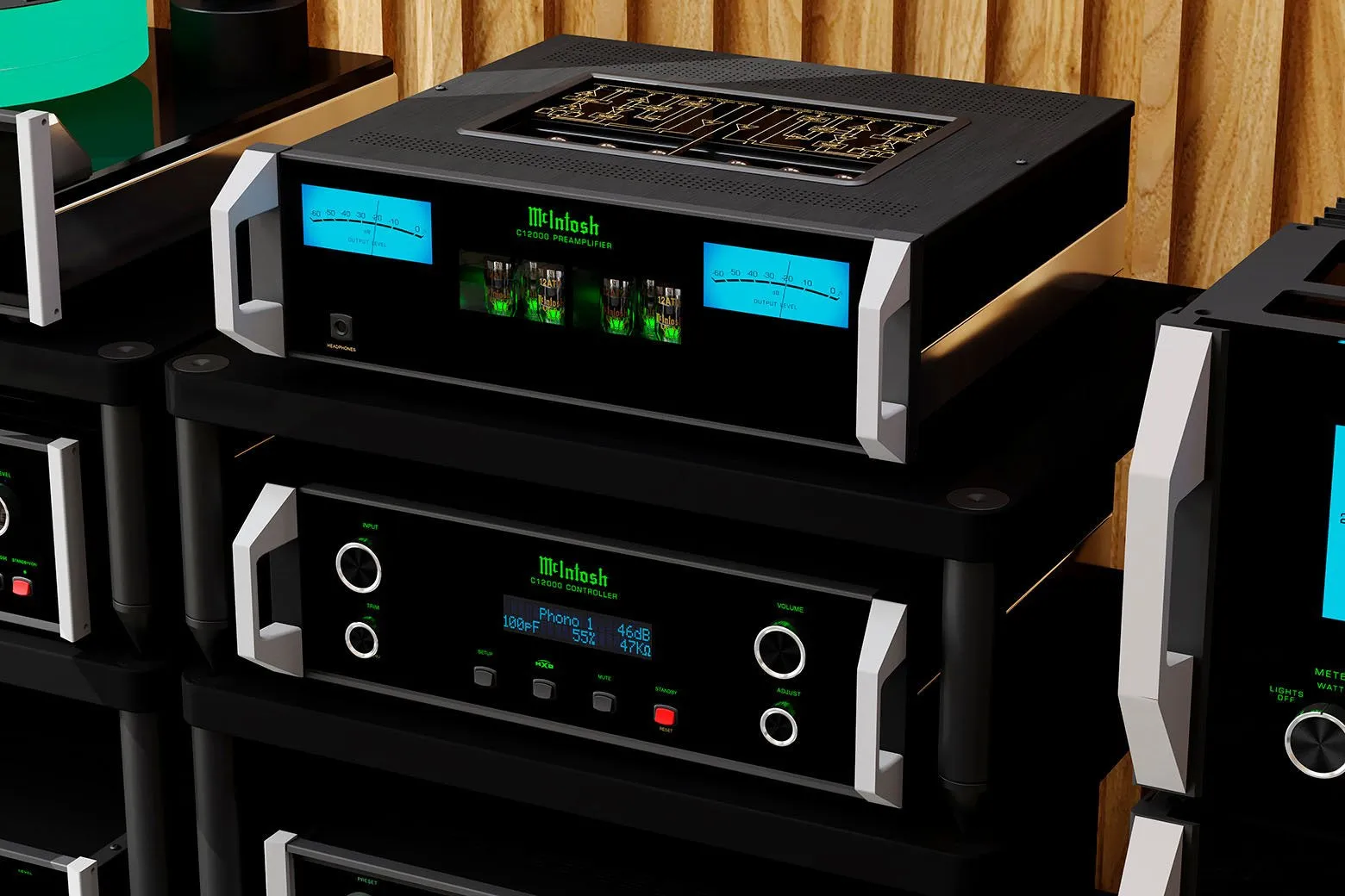 Final Few McIntosh C12000 - 2-Channel Solid State and Vacuum Tube Preamplifier  Limited Release!