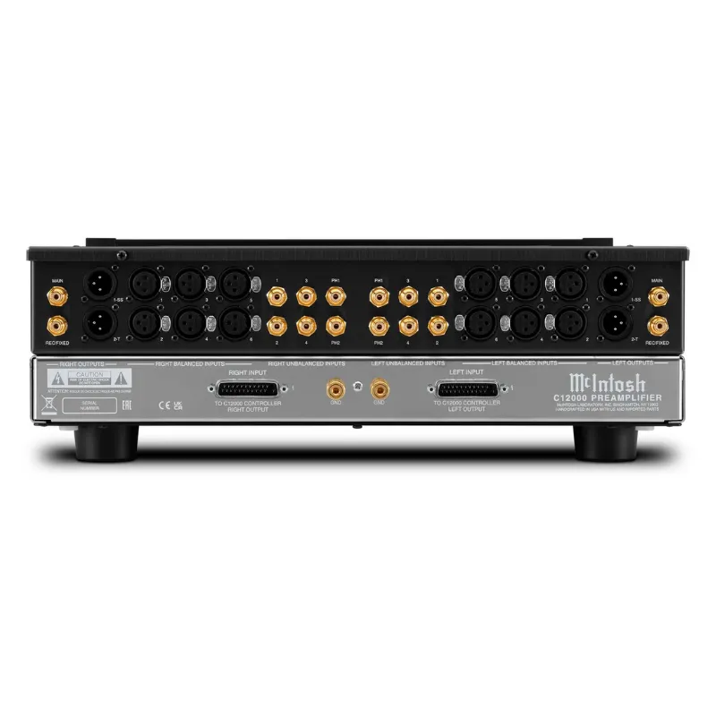 Final Few McIntosh C12000 - 2-Channel Solid State and Vacuum Tube Preamplifier  Limited Release!