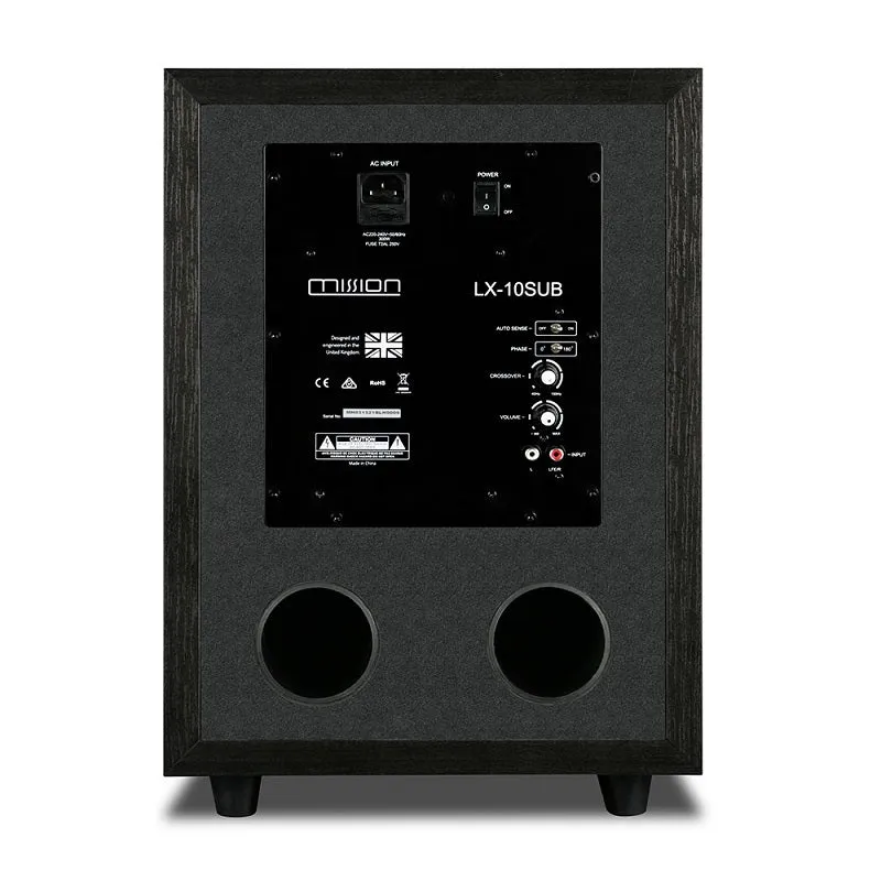 Final Few Mission LX-10 Subwoofer (Each)  Limited Stock!