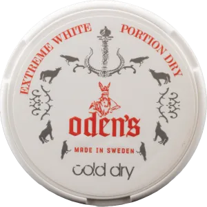 Final Few Odens Cold Extreme White Dry 10g  Stylish & Comfortable
