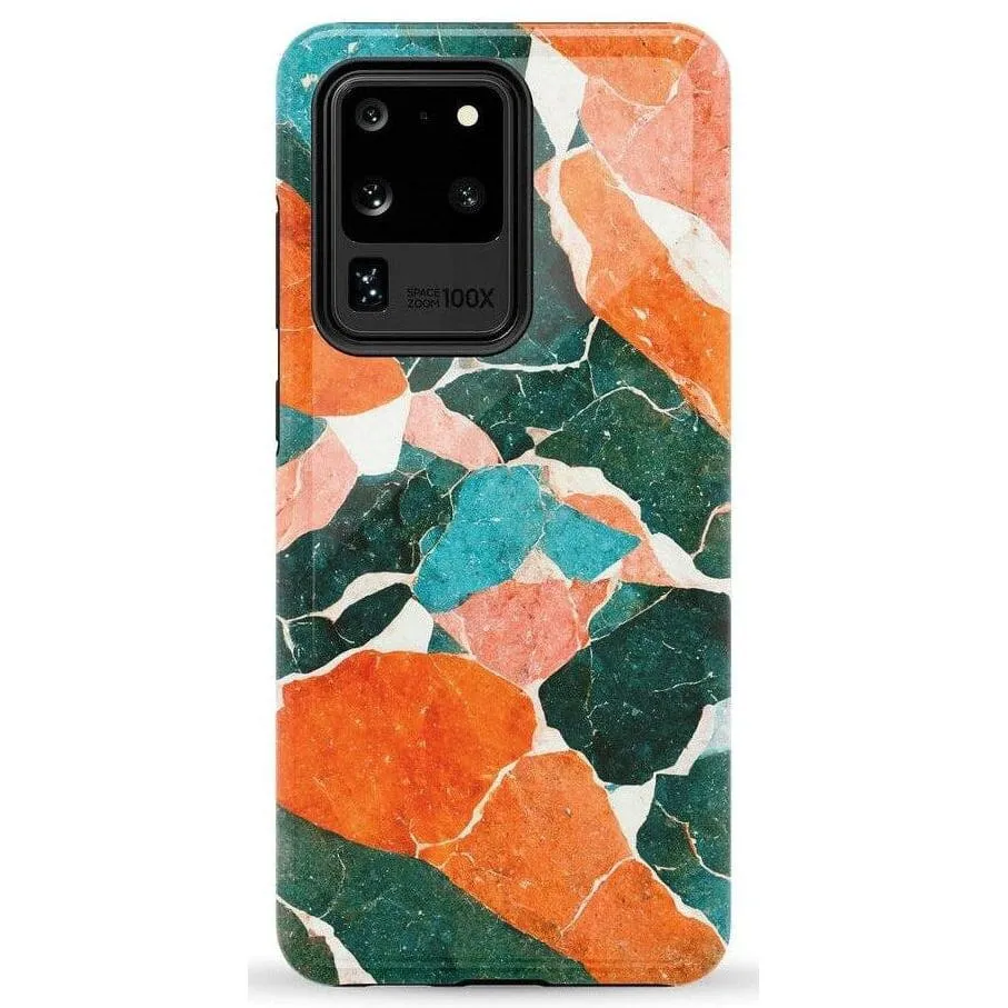 Final Few Of Quartz! | Sculpted Marble Samsung Case  Almost Sold Out!