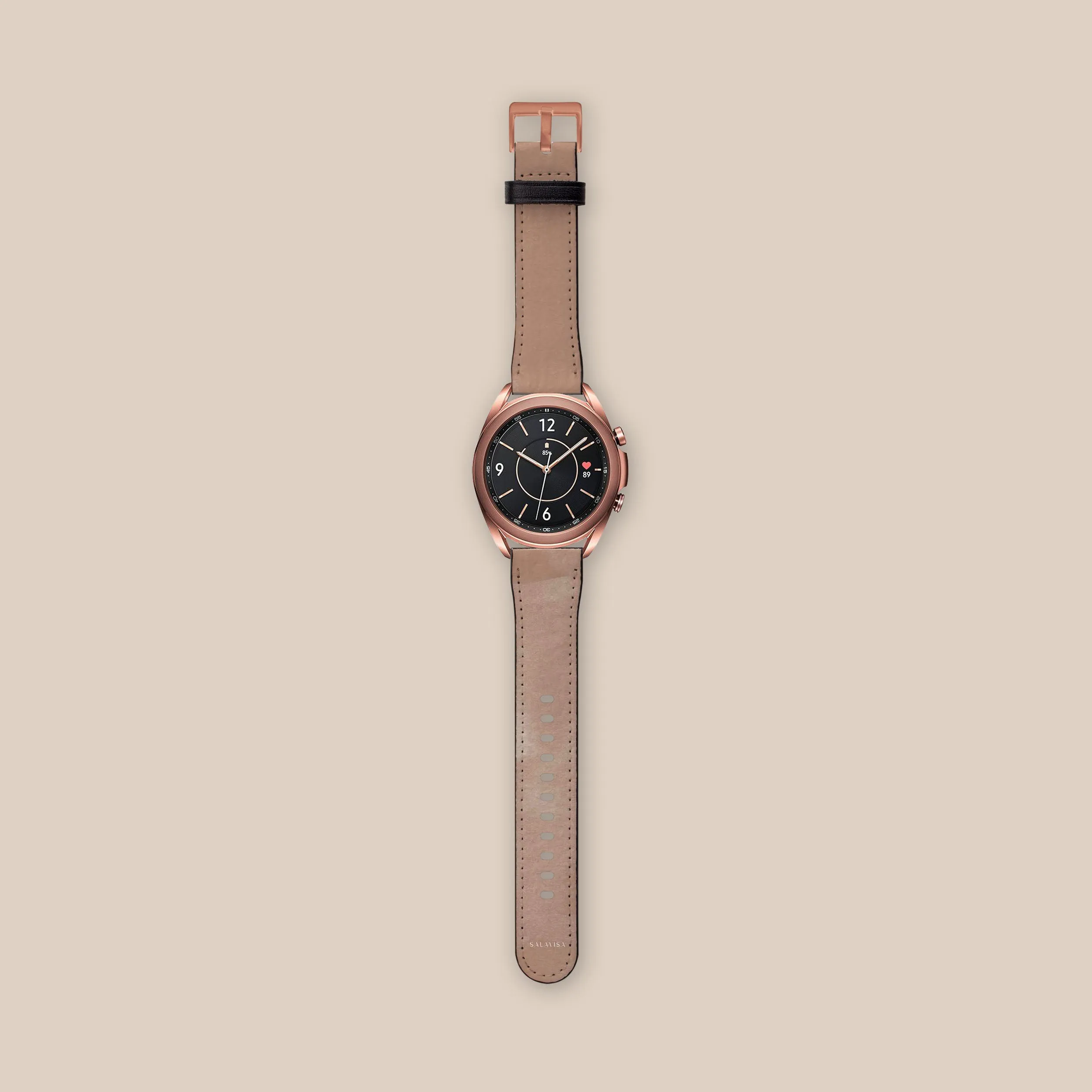 Final Few Old Rose Watercolor Galaxy Watch Band  Dont Miss Out!