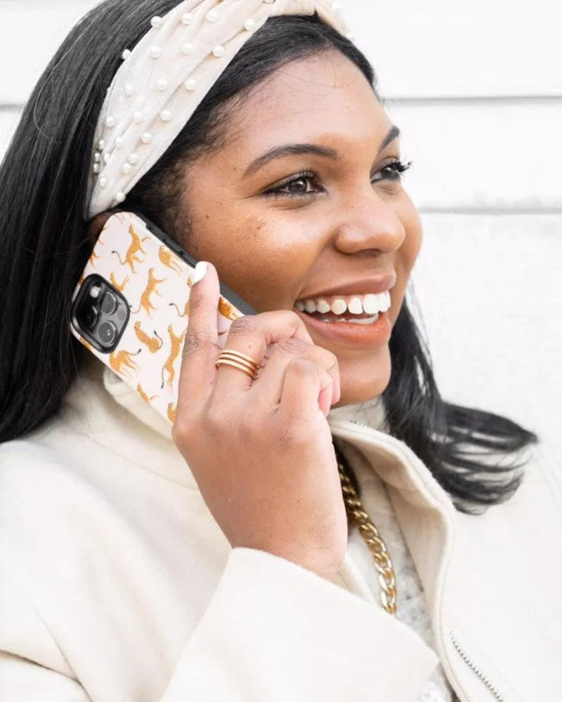Final Few On the Prowl | Pink Leopard Print Samsung Case  Stylish & Comfortable