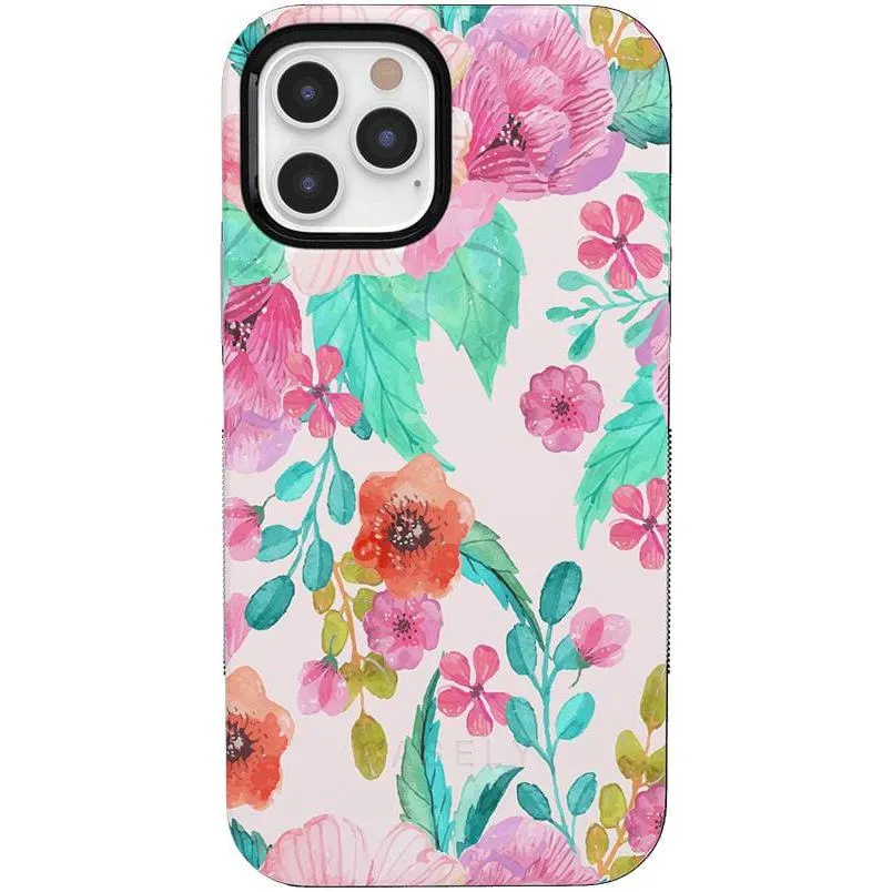 Final Few Out And About | Light Pink Floral Case  Today Only!