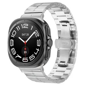 Final Few Samsung Galaxy Watch Ultra Premium Metal Strap (Silver)  Limited Availability!