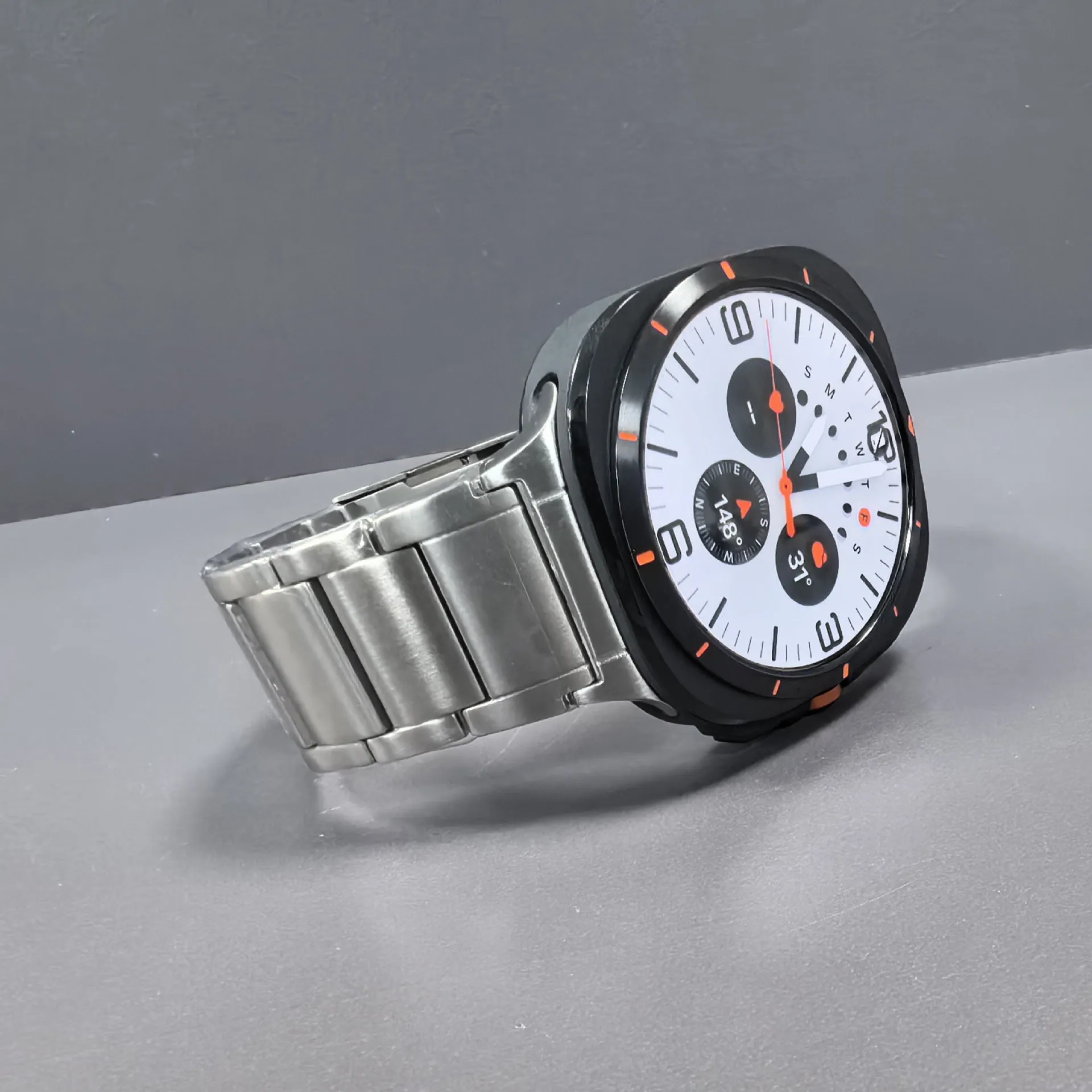 Final Few Samsung Galaxy Watch Ultra Titanium Strap (Silver)  Dont Miss Out!