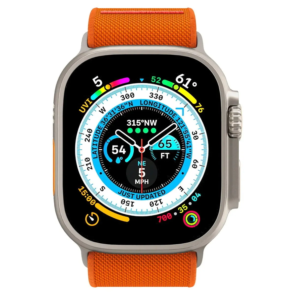 Final Few Spigen Apple Watch Lite Ultra Strap (Orange)  Last Chance!