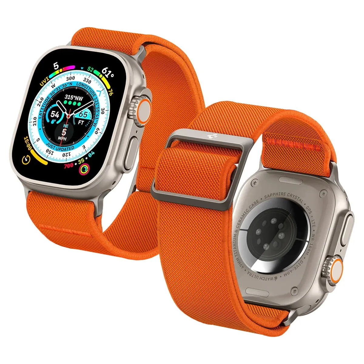Final Few Spigen Apple Watch Lite Ultra Strap (Orange)  Last Chance!
