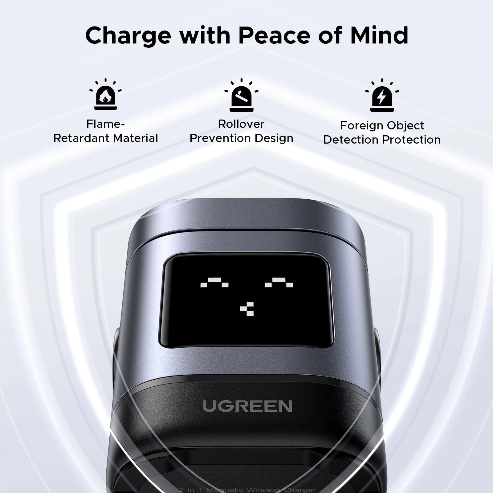 Final Few UGREEN Uno 2-in-1 Magnetic Wireless Charger 15W  Limited Availability!