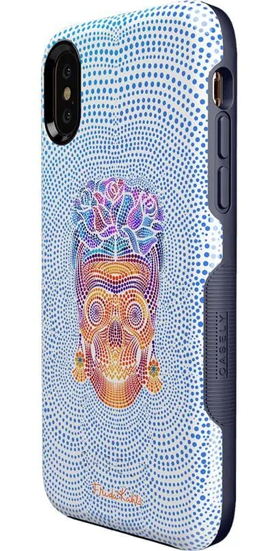 Final Few Vida y Muerte | Frida Kahlo Dotted Skull Case  Last Chance!