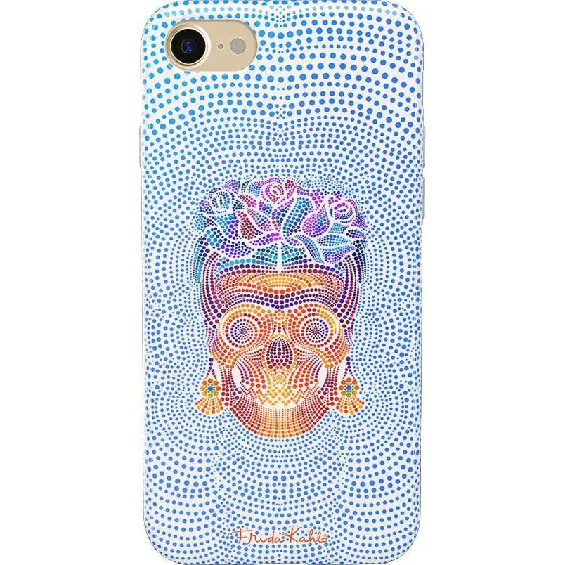 Final Few Vida y Muerte | Frida Kahlo Dotted Skull Case  Last Chance!