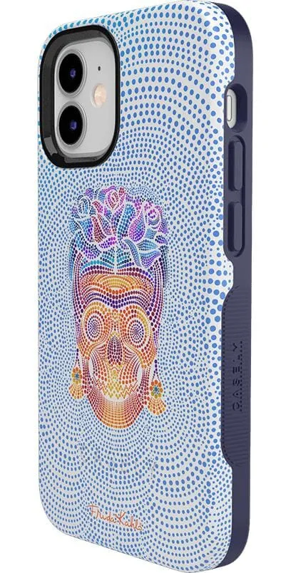 Final Few Vida y Muerte | Frida Kahlo Dotted Skull Case  Last Chance!