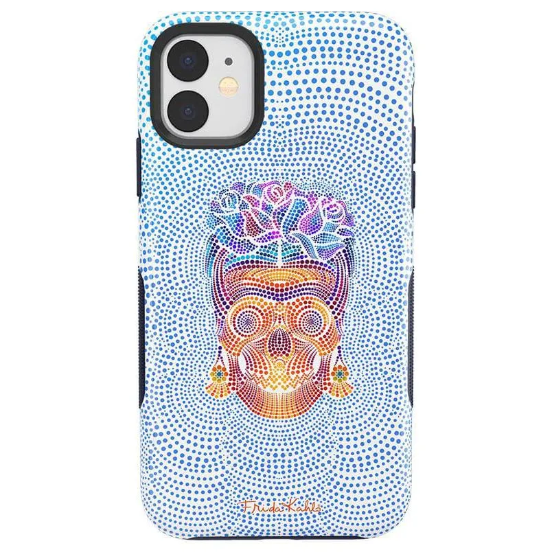 Final Few Vida y Muerte | Frida Kahlo Dotted Skull Case  Last Chance!