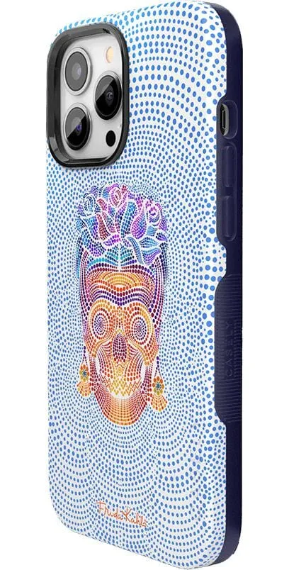 Final Few Vida y Muerte | Frida Kahlo Dotted Skull Case  Last Chance!