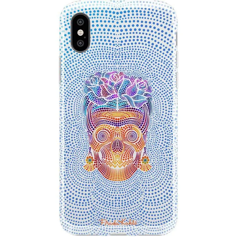 Final Few Vida y Muerte | Frida Kahlo Dotted Skull Case  Last Chance!