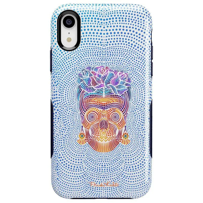 Final Few Vida y Muerte | Frida Kahlo Dotted Skull Case  Last Chance!
