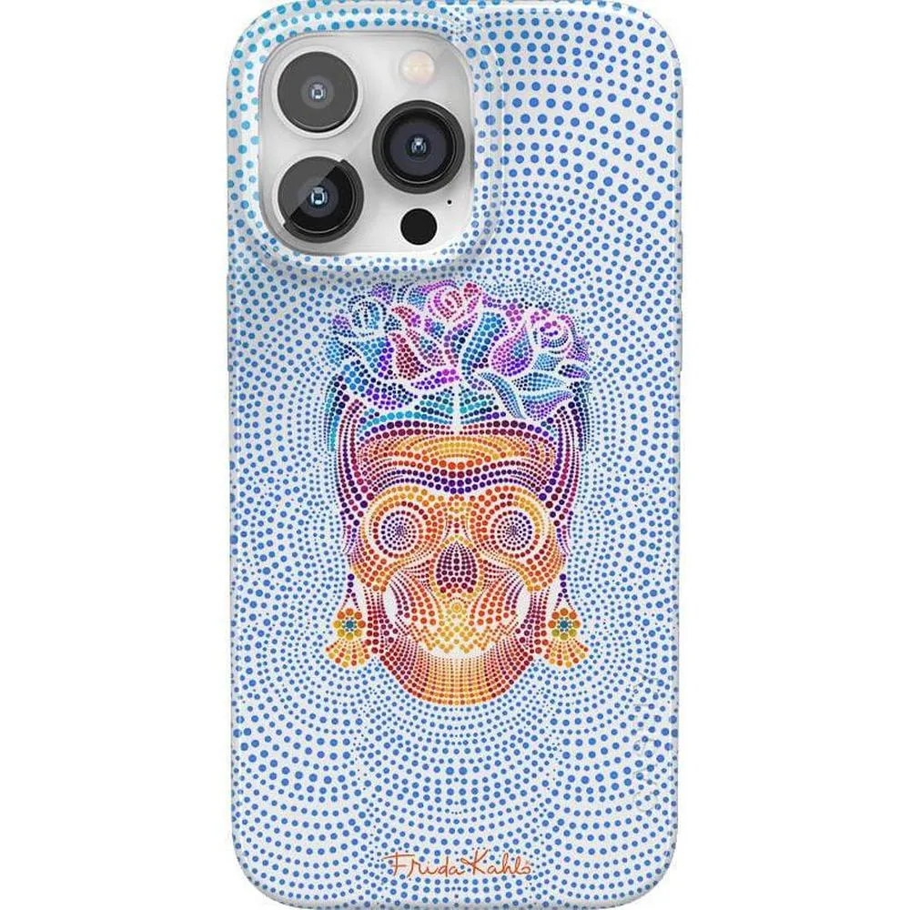 Final Few Vida y Muerte | Frida Kahlo Dotted Skull Case  Last Chance!