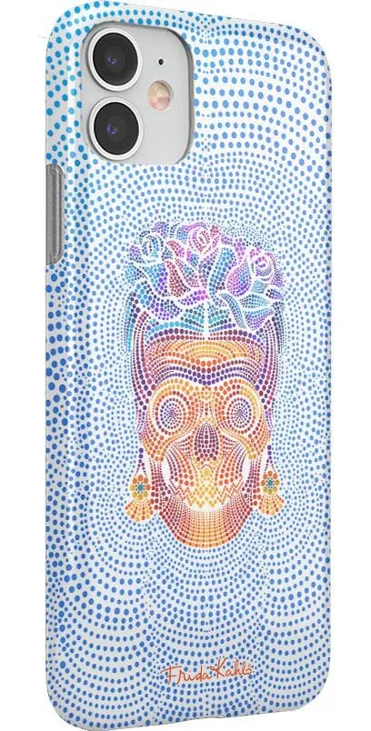 Final Few Vida y Muerte | Frida Kahlo Dotted Skull Case  Last Chance!