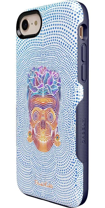 Final Few Vida y Muerte | Frida Kahlo Dotted Skull Case  Last Chance!