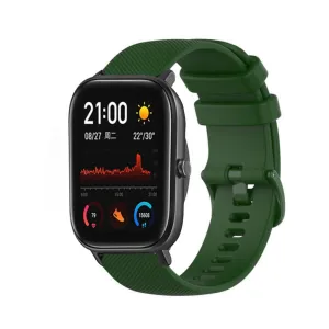 Final Few Xiaomi Amazfit GTS Premium Silicone Strap (Army Green)  Today Only!