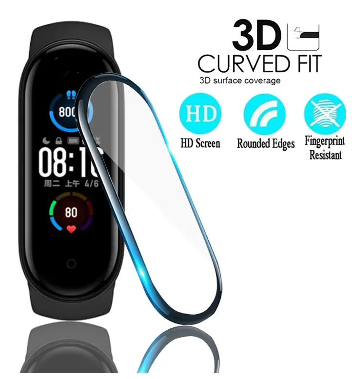 Final Few Xiaomi Mi Band 3/4 Screen Protector (Glass)  Almost Sold Out!